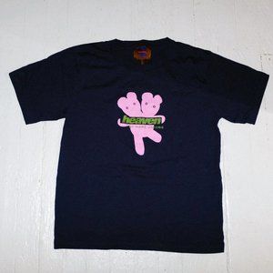 MARC JACOBS HEAVEN PINK DOUBLE BEAR T-SHIRT